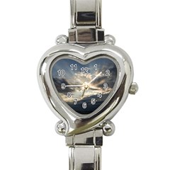 Heaven Rays Heart Italian Charm Watch