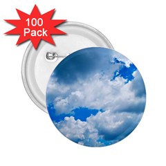 Cumulus Clouds 2 25  Buttons (100 Pack) 