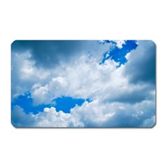 Cumulus Clouds Magnet (rectangular) by trendistuff