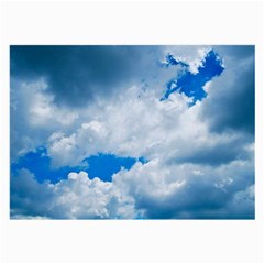 Cumulus Clouds Large Glasses Cloth (2-side)