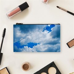 Cumulus Clouds Cosmetic Bag (small)  by trendistuff