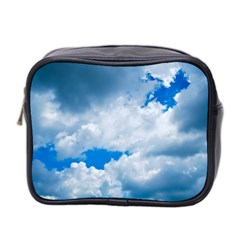 Cumulus Clouds Mini Toiletries Bag 2-side by trendistuff