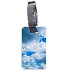 Cumulus Clouds Luggage Tags (one Side)  by trendistuff