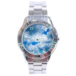 CUMULUS CLOUDS Stainless Steel Men s Watch Front