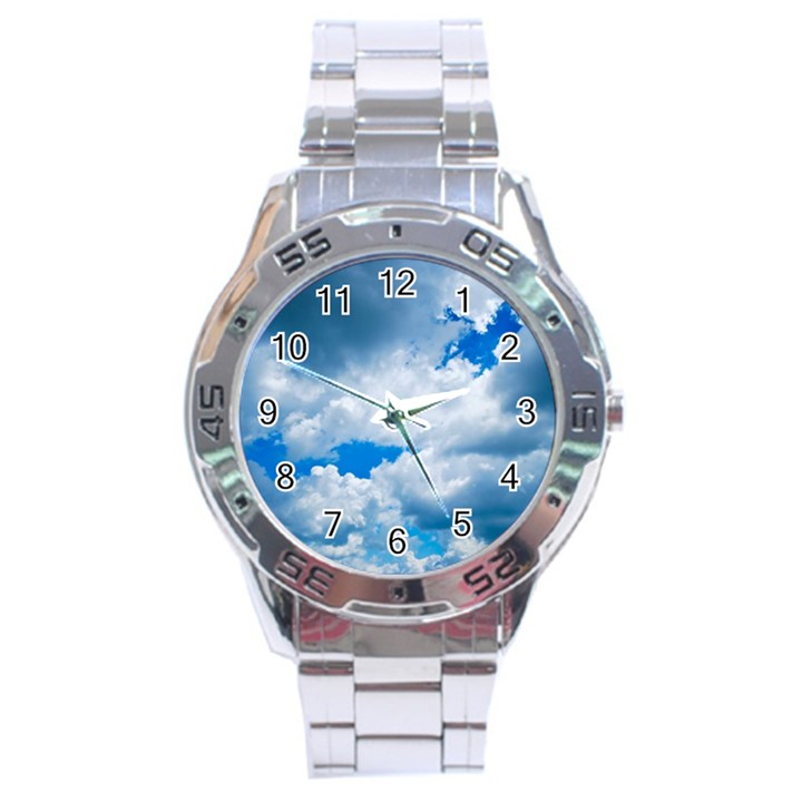 CUMULUS CLOUDS Stainless Steel Men s Watch