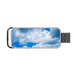 Cumulus Clouds Portable Usb Flash (two Sides)