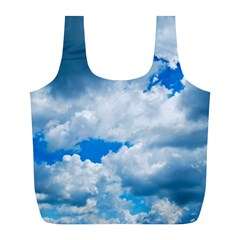 Cumulus Clouds Full Print Recycle Bags (l) 