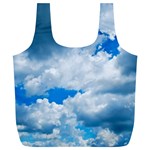 CUMULUS CLOUDS Full Print Recycle Bags (L)  Back