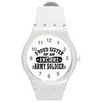 proudarmysister3 Plastic Sport Watch (Medium) Front