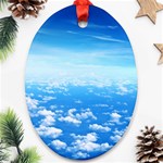 CLOUDS Ornament (Oval) 