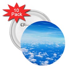 Clouds 2 25  Buttons (10 Pack) 