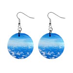 CLOUDS Mini Button Earrings