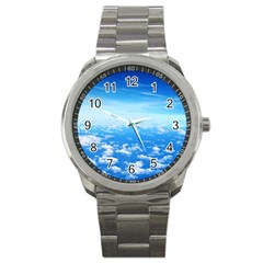 Clouds Sport Metal Watches by trendistuff