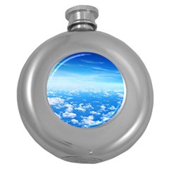 Clouds Round Hip Flask (5 Oz)