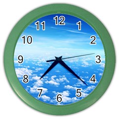 Clouds Color Wall Clocks