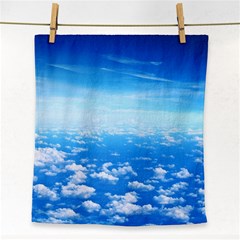 Clouds Face Towel