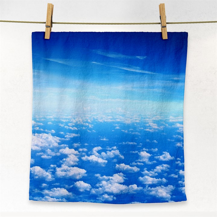 CLOUDS Face Towel