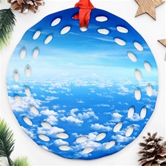 Clouds Ornament (round Filigree) 