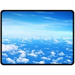 CLOUDS Double Sided Fleece Blanket (Large)  80 x60  Blanket Back