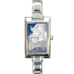 Big Fluffy Cloud Rectangle Italian Charm Watches