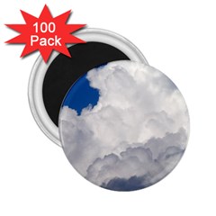 Big Fluffy Cloud 2 25  Magnets (100 Pack)  by trendistuff