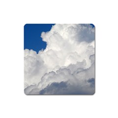 Big Fluffy Cloud Square Magnet by trendistuff