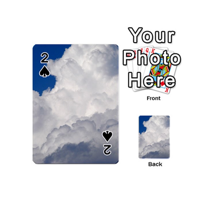 BIG FLUFFY CLOUD Playing Cards 54 (Mini) 