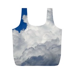 Big Fluffy Cloud Full Print Recycle Bags (m)  by trendistuff