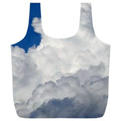 Big Fluffy Cloud Full Print Recycle Bags (l)  by trendistuff