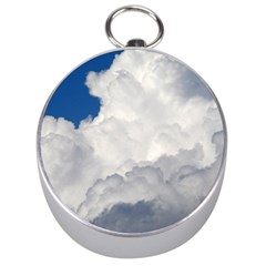 Big Fluffy Cloud Silver Compasses