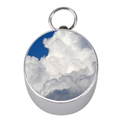 Big Fluffy Cloud Mini Silver Compasses