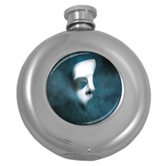 Phantom Mask Round Hip Flask (5 Oz)