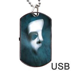 Phantom Mask Dog Tag Usb Flash (two Sides) 