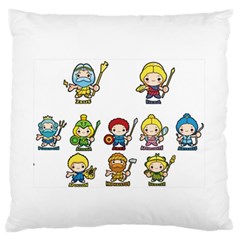 Kiddie Greek Gods Standard Flano Cushion Cases (two Sides)  by girlwhowaitedfanstore