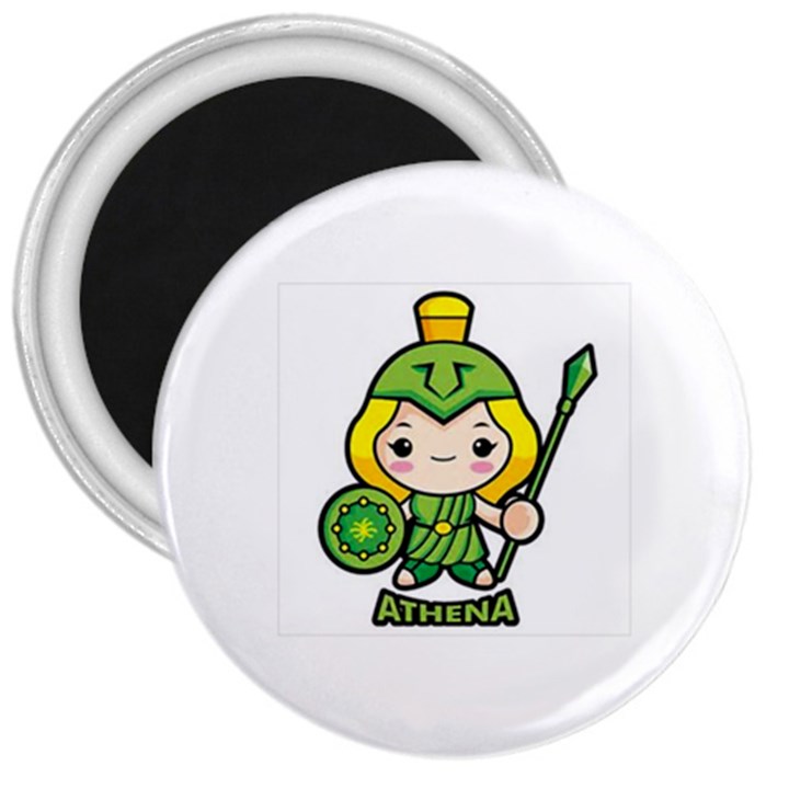 Kiddie Athena 3  Magnets