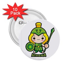 Kiddie Athena 2 25  Buttons (10 Pack) 