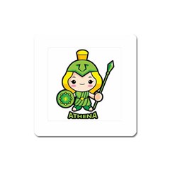 Kiddie Athena Square Magnet by girlwhowaitedfanstore