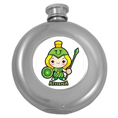 Kiddie Athena Round Hip Flask (5 Oz) by girlwhowaitedfanstore