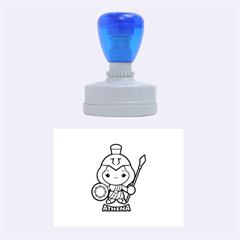 Kiddie Athena Rubber Oval Stamps