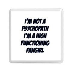 High Functioning Fangirl Memory Card Reader (square) 