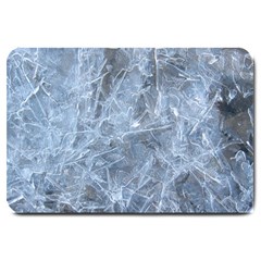 Watery Ice Sheets Large Doormat 