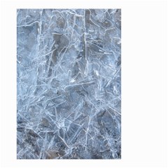 Watery Ice Sheets Small Garden Flag (two Sides)