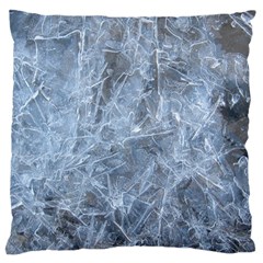 Watery Ice Sheets Standard Flano Cushion Cases (one Side) 