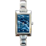 WATER RIPPLES 1 Rectangle Italian Charm Watches