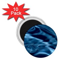 Water Ripples 1 1 75  Magnets (10 Pack)  by trendistuff