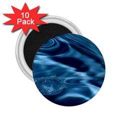 Water Ripples 1 2 25  Magnets (10 Pack) 