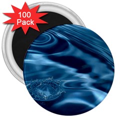 Water Ripples 1 3  Magnets (100 Pack)