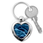 WATER RIPPLES 1 Key Chains (Heart) 