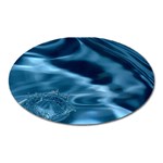 WATER RIPPLES 1 Oval Magnet