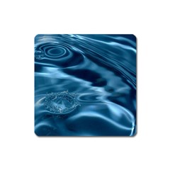 Water Ripples 1 Square Magnet by trendistuff